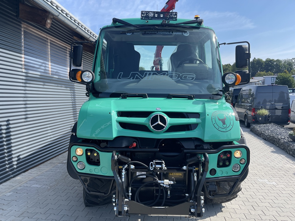 Unimog U318 - UHN mit Ladekran und Forstgreifer , Traumzustand - شاحنة كرين: صورة 4 Unimog U318 - UHN mit Ladekran und Forstgreifer , Traumzustand - شاحنة كرين: صورة 4