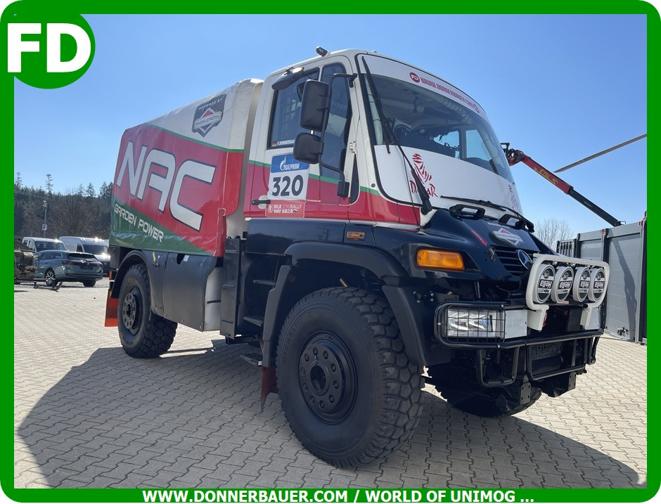Unimog U400 ex Paris Dakar, Ralley Unimog , mit FIA Wagenpass - شاحنة: صورة 2 Unimog U400 ex Paris Dakar, Ralley Unimog , mit FIA Wagenpass - شاحنة: صورة 2