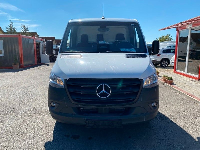 Mercedes-Benz Sprinter 319 Pritsche+Plane 3,5T Anhängelast - شاحنة ستارة جانبية: صورة 1 Mercedes-Benz Sprinter 319 Pritsche+Plane 3,5T Anhängelast - شاحنة ستارة جانبية: صورة 1