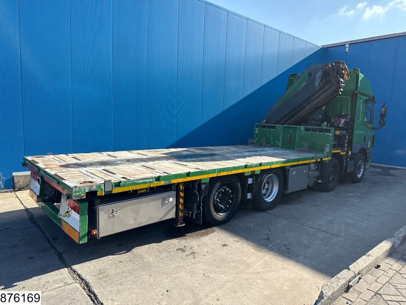 شاحنات مسطحة, شاحنة كرين DAF CF 410 8x2, EURO 5, Palfinger, Steerling, Remote,Retarder: صورة 9