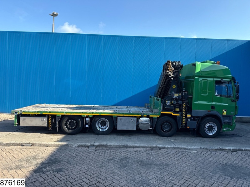 شاحنات مسطحة, شاحنة كرين DAF CF 410 8x2, EURO 5, Palfinger, Steerling, Remote,Retarder: صورة 17