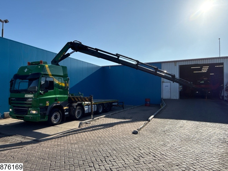 DAF CF 410 8x2, EURO 5, Palfinger, Steerling, Remote,Retarder - شاحنات مسطحة, شاحنة كرين: صورة 3 DAF CF 410 8x2, EURO 5, Palfinger, Steerling, Remote,Retarder - شاحنات مسطحة, شاحنة كرين: صورة 3