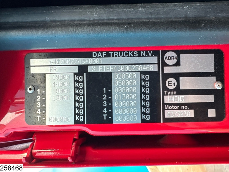 DAF XF 480 EURO 6, Retarder, Standairco, PTO - وحدة جر: صورة 5 DAF XF 480 EURO 6, Retarder, Standairco, PTO - وحدة جر: صورة 5
