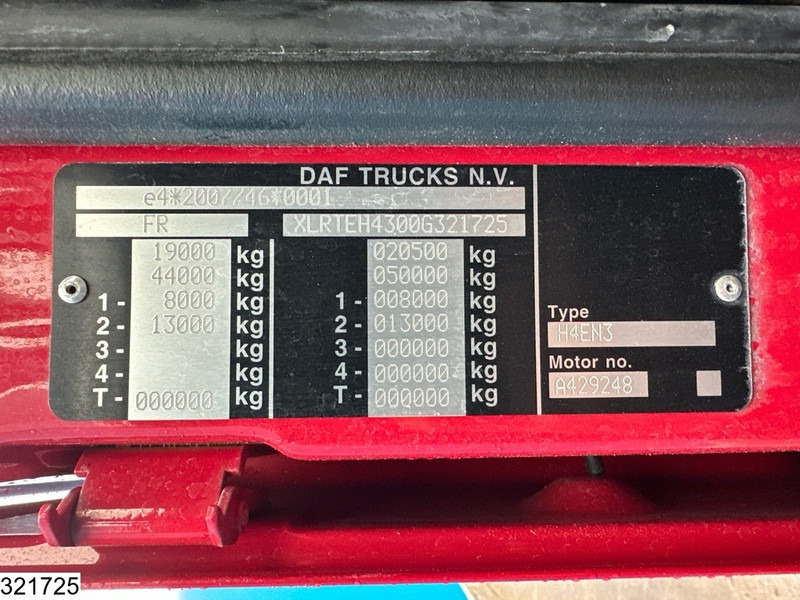 وحدة جر DAF XF 530 EURO 6, Standairco, PTO: صورة 7