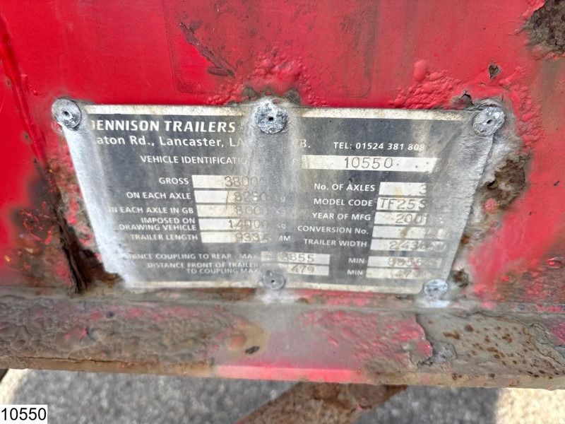 Dennison Container 20 - 30 FT - نصف مقطورة لنقل الحاويات: صورة 5 Dennison Container 20 - 30 FT - نصف مقطورة لنقل الحاويات: صورة 5