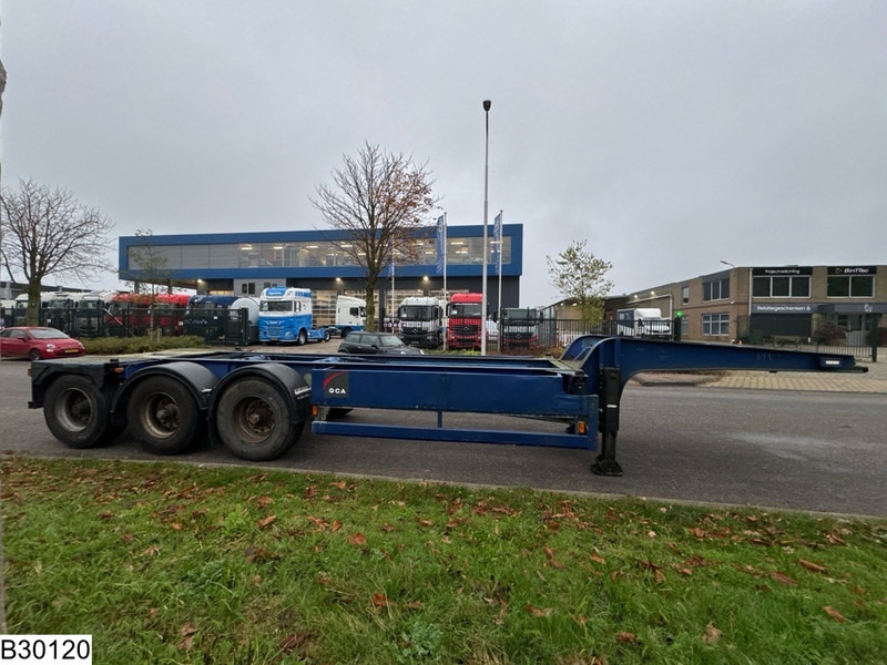 نصف مقطورة لنقل الحاويات Don Bur Container 20 FT container transport: صورة 6