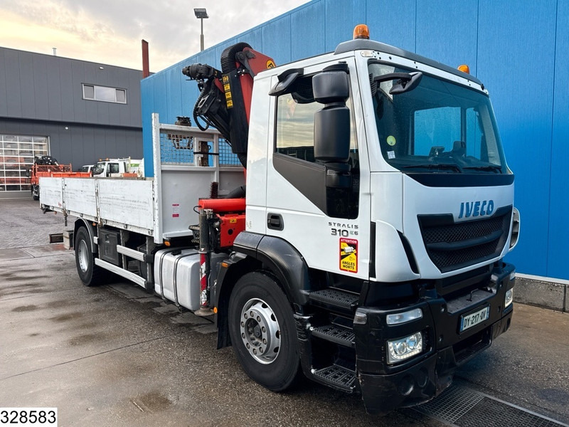 Iveco Stralis 310 EURO 6, Palfinger, Leaf spring - شاحنات مسطحة, شاحنة كرين: صورة 3 Iveco Stralis 310 EURO 6, Palfinger, Leaf spring - شاحنات مسطحة, شاحنة كرين: صورة 3