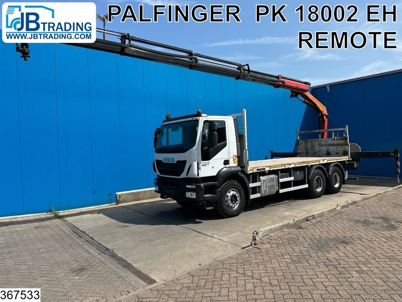 Iveco Trakker 410 6X4, EURO 6, Retarder, Palfinger - شاحنات مسطحة, شاحنة كرين: صورة 1 Iveco Trakker 410 6X4, EURO 6, Retarder, Palfinger - شاحنات مسطحة, شاحنة كرين: صورة 1