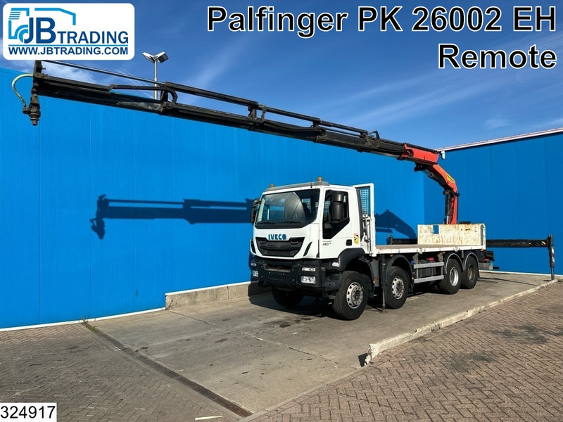 Iveco Trakker 8x4, EURO 6, Palfinger, Remote - شاحنات مسطحة, شاحنة كرين: صورة 1 Iveco Trakker 8x4, EURO 6, Palfinger, Remote - شاحنات مسطحة, شاحنة كرين: صورة 1