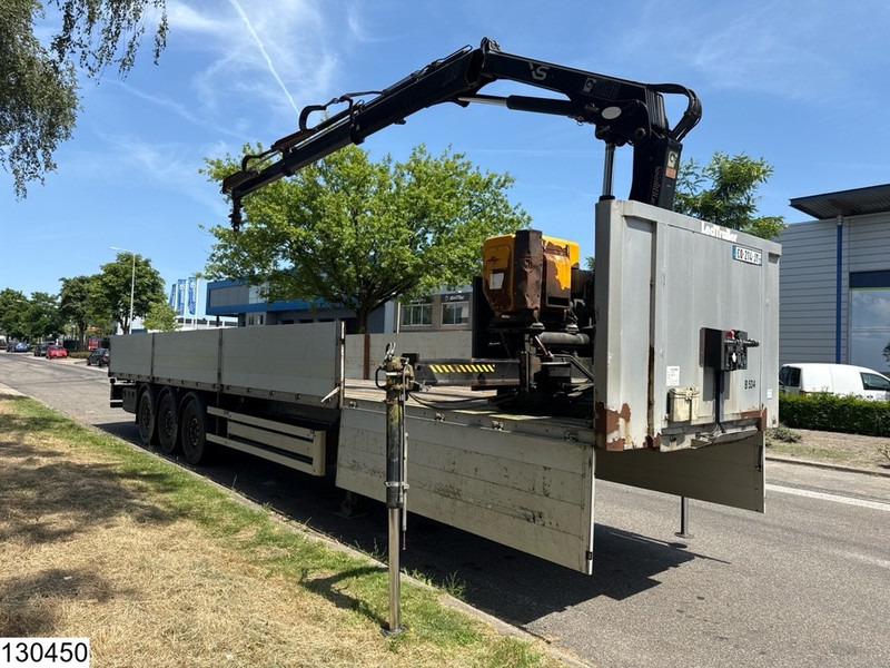 Lecitrailer open laadbak HIAB, Remote - نصف مقطورة مسطحة: صورة 4 Lecitrailer open laadbak HIAB, Remote - نصف مقطورة مسطحة: صورة 4