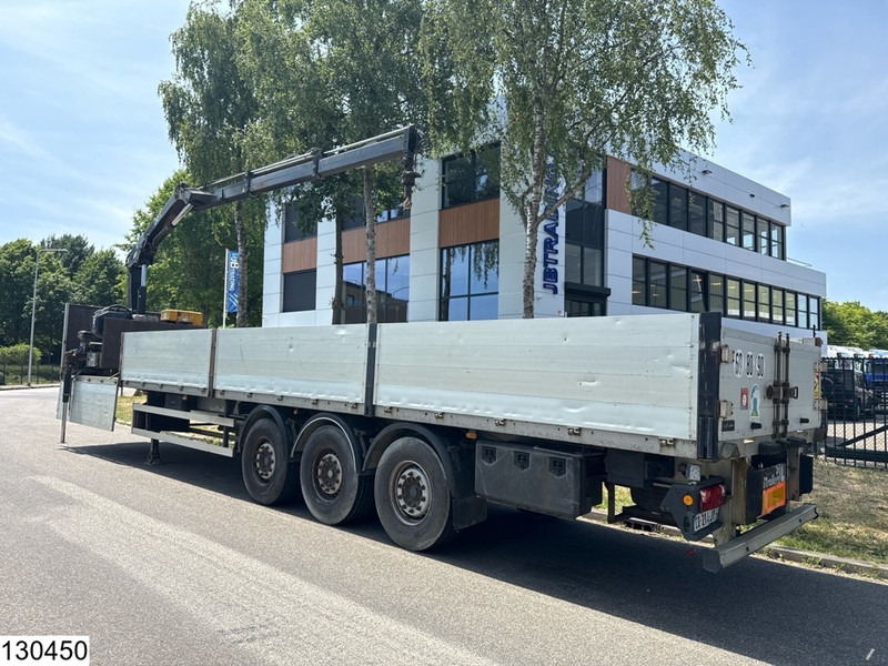 Lecitrailer open laadbak HIAB, Remote - نصف مقطورة مسطحة: صورة 2 Lecitrailer open laadbak HIAB, Remote - نصف مقطورة مسطحة: صورة 2