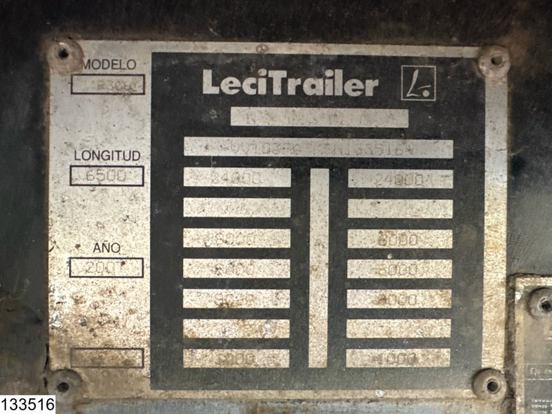 Lecitrailer open laadbak - مقطورات مسطحة: صورة 4 Lecitrailer open laadbak - مقطورات مسطحة: صورة 4