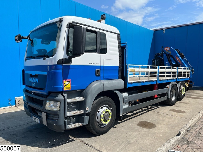 MAN TGS 26 360 6x4, EURO 5, PM, Remote, Hydrodrive - شاحنات مسطحة, شاحنة كرين: صورة 2 MAN TGS 26 360 6x4, EURO 5, PM, Remote, Hydrodrive - شاحنات مسطحة, شاحنة كرين: صورة 2