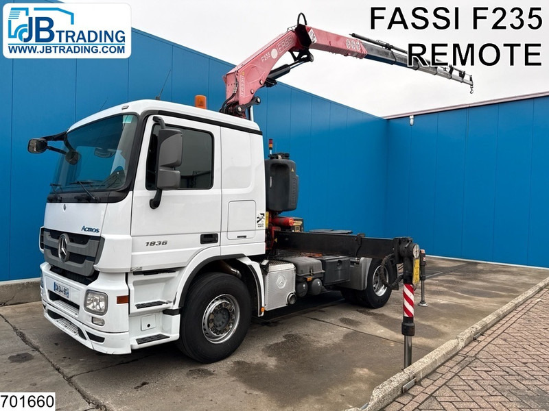 Mercedes-Benz Actros 1836 EURO 5, Fassi, Remote - وحدة جر: صورة 1 Mercedes-Benz Actros 1836 EURO 5, Fassi, Remote - وحدة جر: صورة 1