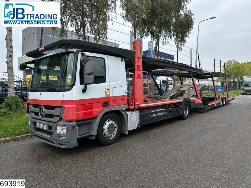 Mercedes-Benz Actros 1841 EURO 5, Lohr, Multilohr, Retarder, Combi - شاحنة نقل سيارات شاحنة: صورة 1 Mercedes-Benz Actros 1841 EURO 5, Lohr, Multilohr, Retarder, Combi - شاحنة نقل سيارات شاحنة: صورة 1