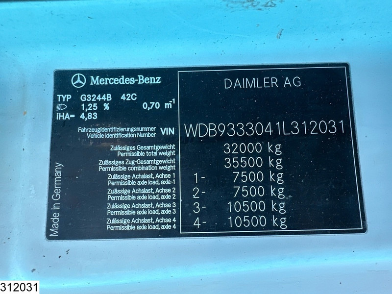 Mercedes-Benz Actros 3244 8x4, PUMI, Putzmeister, 24 MTR, Telligent 16 - مضخة خرسانة: صورة 5 Mercedes-Benz Actros 3244 8x4, PUMI, Putzmeister, 24 MTR, Telligent 16 - مضخة خرسانة: صورة 5