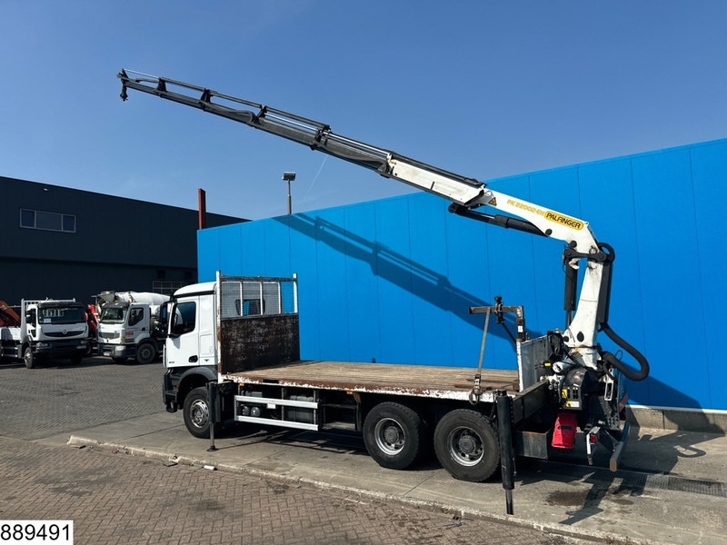 Mercedes-Benz Arocs 2636 6X4, EURO 6, Steel suspension, Palfinger - شاحنات مسطحة, شاحنة كرين: صورة 4 Mercedes-Benz Arocs 2636 6X4, EURO 6, Steel suspension, Palfinger - شاحنات مسطحة, شاحنة كرين: صورة 4
