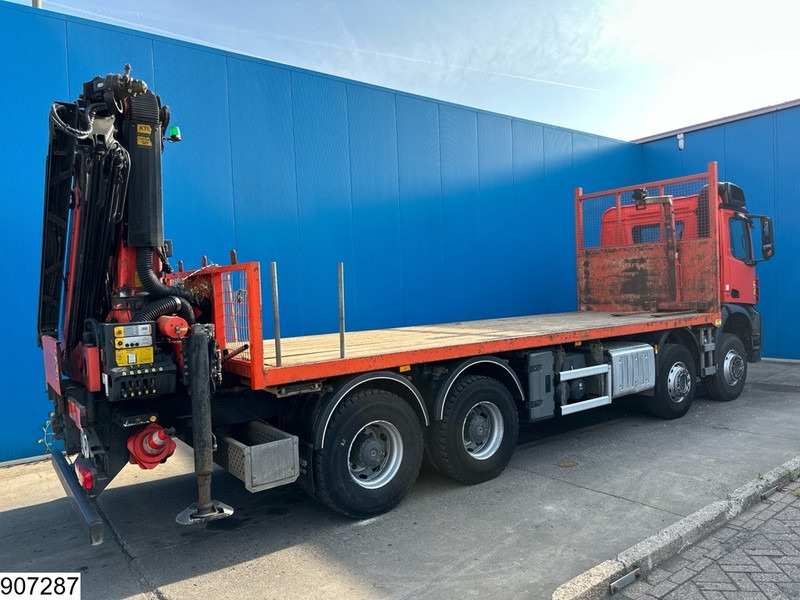 Mercedes-Benz Arocs 3240 8X4, EURO 6, Steel suspension, Palfinger - شاحنات مسطحة, شاحنة كرين: صورة 2 Mercedes-Benz Arocs 3240 8X4, EURO 6, Steel suspension, Palfinger - شاحنات مسطحة, شاحنة كرين: صورة 2