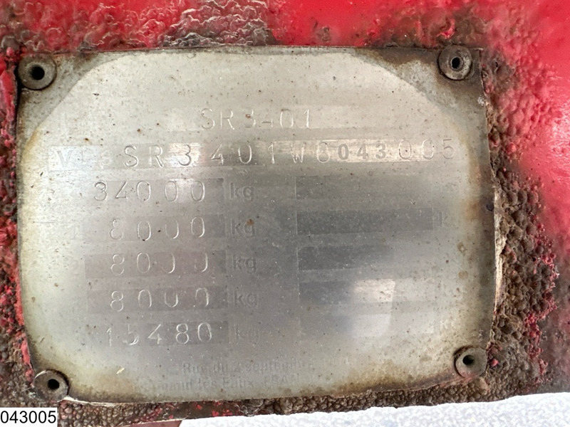 ROBINE Gas 49018 liter, LPG GPL Butane gas, 1 Comp - نصف مقطورة صهريج: صورة 4 ROBINE Gas 49018 liter, LPG GPL Butane gas, 1 Comp - نصف مقطورة صهريج: صورة 4