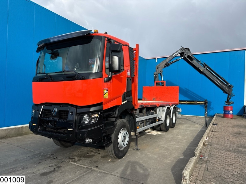 Renault C 380 6x4, EURO 6, Hiab, Remote - شاحنات مسطحة, شاحنة كرين: صورة 3 Renault C 380 6x4, EURO 6, Hiab, Remote - شاحنات مسطحة, شاحنة كرين: صورة 3