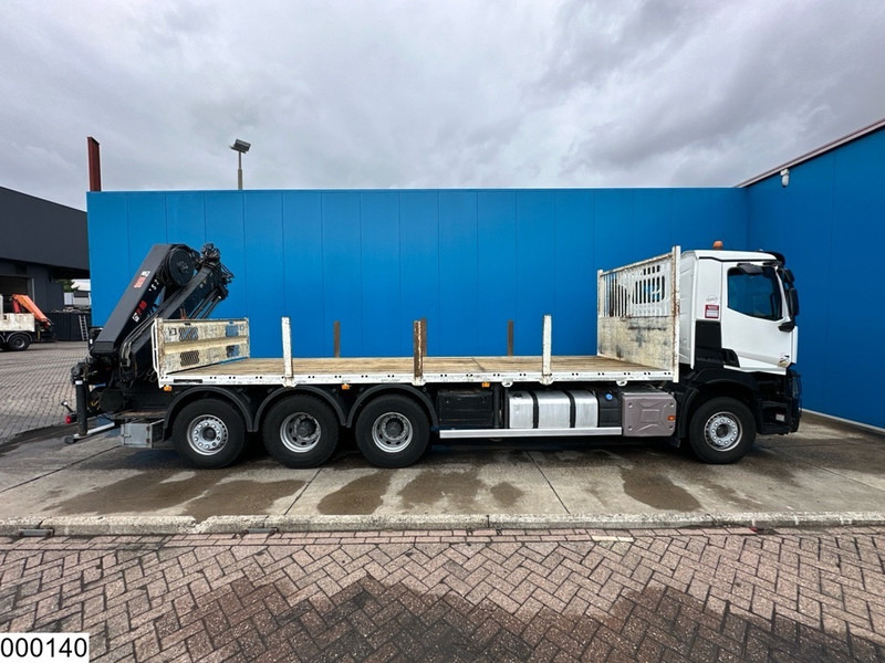 شاحنات مسطحة, شاحنة كرين Renault C 430 8X4, EURO 6, HIAB, Remote: صورة 12