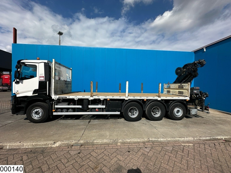 شاحنات مسطحة, شاحنة كرين Renault C 430 8X4, EURO 6, HIAB, Remote: صورة 11