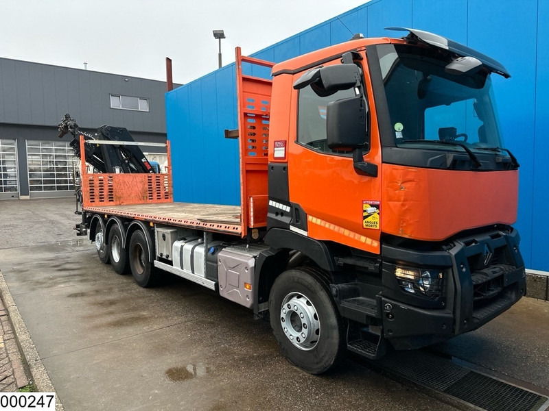 Renault C 430 8X4, EURO 6, HIAB, X-HIDUO 228 E-5 - شاحنات مسطحة, شاحنة كرين: صورة 4 Renault C 430 8X4, EURO 6, HIAB, X-HIDUO 228 E-5 - شاحنات مسطحة, شاحنة كرين: صورة 4