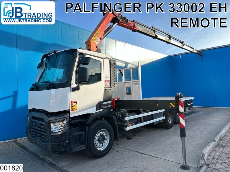 Renault C 460 6x2, EURO 6, Palfinger, Retarder - شاحنات مسطحة, شاحنة كرين: صورة 1 Renault C 460 6x2, EURO 6, Palfinger, Retarder - شاحنات مسطحة, شاحنة كرين: صورة 1
