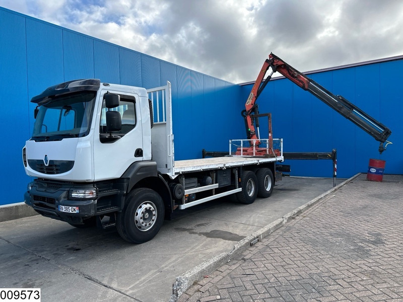 Renault Kerax 380 Dxi 6X4, EURO 6, Retarder, Palfinger, Remote - شاحنات مسطحة, شاحنة كرين: صورة 2 Renault Kerax 380 Dxi 6X4, EURO 6, Retarder, Palfinger, Remote - شاحنات مسطحة, شاحنة كرين: صورة 2