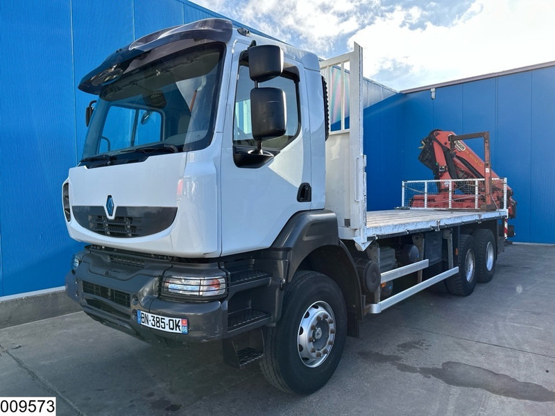 Renault Kerax 380 Dxi 6X4, EURO 6, Retarder, Palfinger, Remote - شاحنات مسطحة, شاحنة كرين: صورة 3 Renault Kerax 380 Dxi 6X4, EURO 6, Retarder, Palfinger, Remote - شاحنات مسطحة, شاحنة كرين: صورة 3