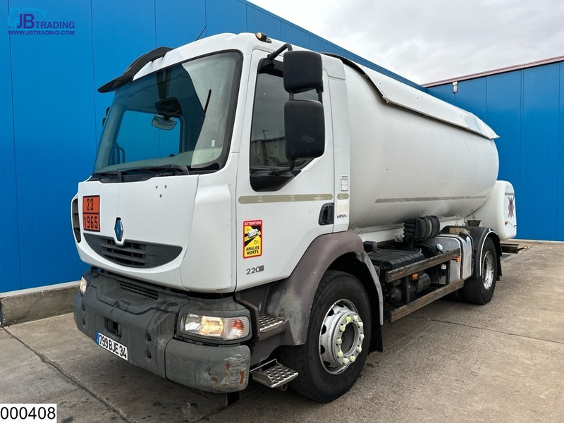 Renault Midlum 220 15985 Liter, LPG GPL, Gastank, Steel suspension - شاحنة صهريج: صورة 1 Renault Midlum 220 15985 Liter, LPG GPL, Gastank, Steel suspension - شاحنة صهريج: صورة 1