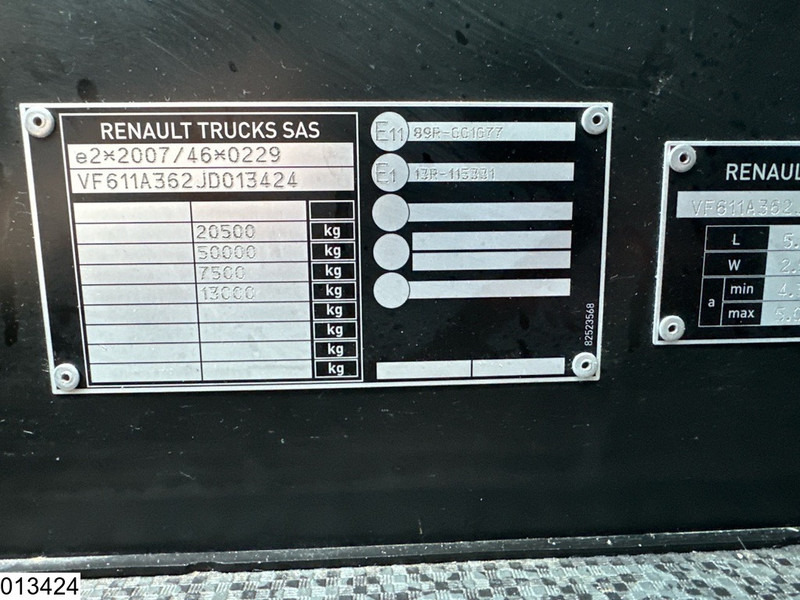 Renault T 480 EURO 6, Airco - وحدة جر: صورة 5 Renault T 480 EURO 6, Airco - وحدة جر: صورة 5