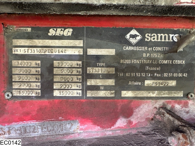 Samro Walking floor Walking floor, HYVA - نصف مقطورة مباشرة: صورة 4 Samro Walking floor Walking floor, HYVA - نصف مقطورة مباشرة: صورة 4