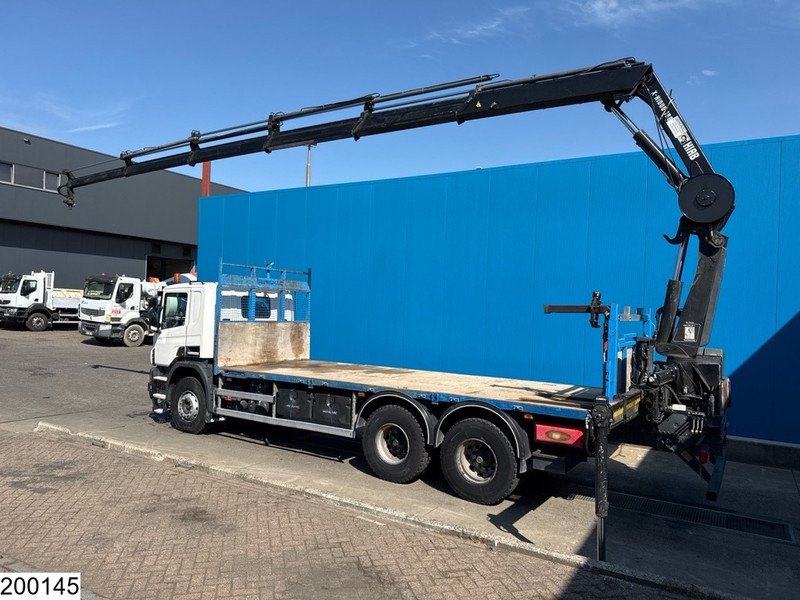 Scania P 410 6x4, EURO 6, Retarder, HIAB, Remote - شاحنات مسطحة, شاحنة كرين: صورة 2 Scania P 410 6x4, EURO 6, Retarder, HIAB, Remote - شاحنات مسطحة, شاحنة كرين: صورة 2