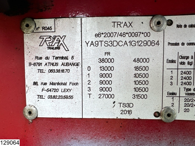 Trax Chassis Timber transport, Kesla 2014 - نصف مقطورة اخشاب: صورة 4 Trax Chassis Timber transport, Kesla 2014 - نصف مقطورة اخشاب: صورة 4