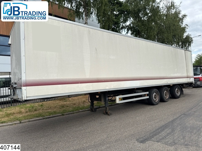 Van Hool gesloten bak - نصف مقطورة صندوق مغلق: صورة 1 Van Hool gesloten bak - نصف مقطورة صندوق مغلق: صورة 1