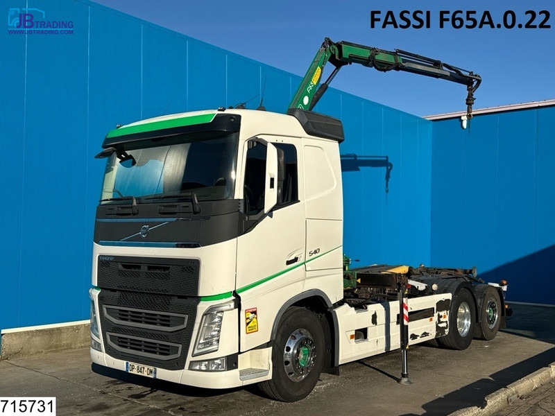 Volvo FH 540 6x2, EURO 6, Fassi, Dalby, Hydraulic - شاحنة ذات خطاف, شاحنة كرين: صورة 1 Volvo FH 540 6x2, EURO 6, Fassi, Dalby, Hydraulic - شاحنة ذات خطاف, شاحنة كرين: صورة 1
