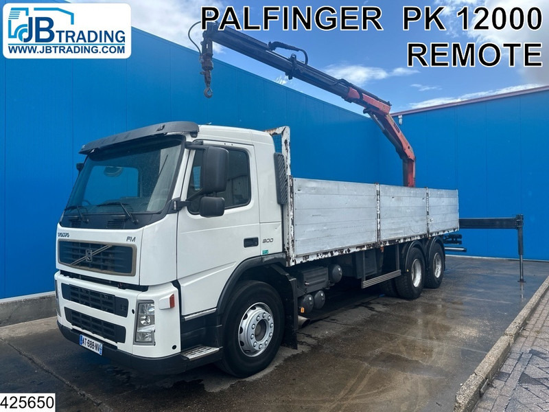 Volvo FM 300 6 X 2, Manual, Steel suspension, Palfinger - شاحنات مسطحة, شاحنة كرين: صورة 1 Volvo FM 300 6 X 2, Manual, Steel suspension, Palfinger - شاحنات مسطحة, شاحنة كرين: صورة 1