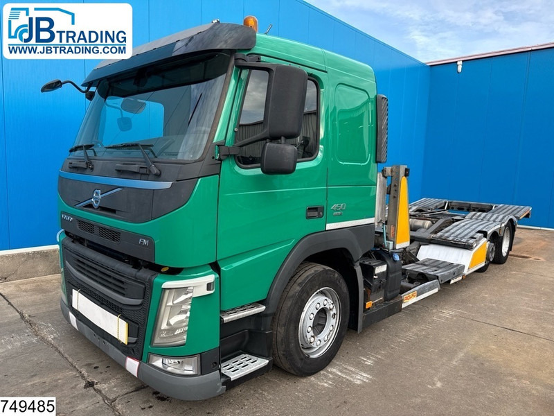 Volvo FM 450 6x2, EURO 6, Hydraulic - شاحنة نقل سيارات شاحنة: صورة 1 Volvo FM 450 6x2, EURO 6, Hydraulic - شاحنة نقل سيارات شاحنة: صورة 1