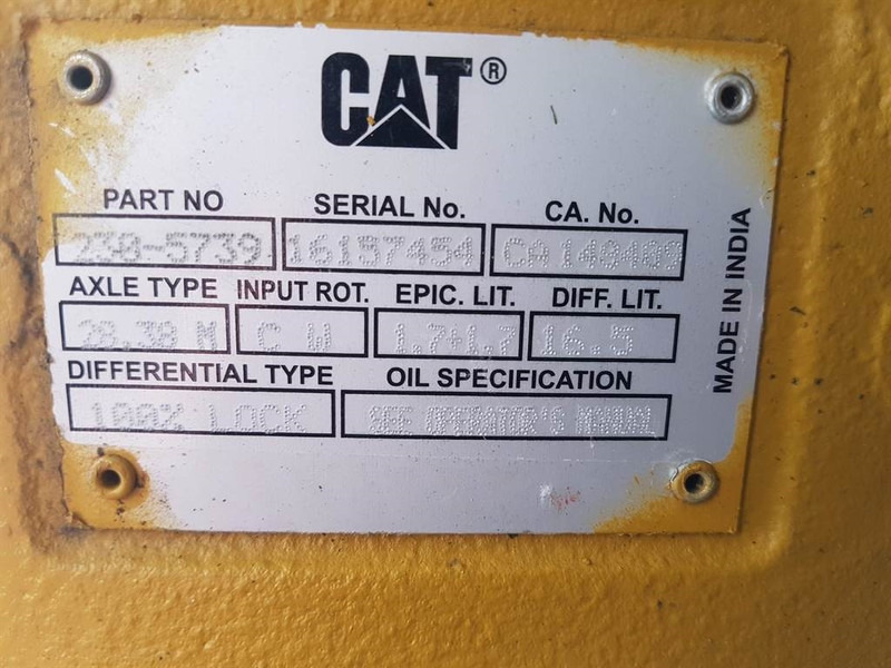 Cat 422/428/432-230-5739-Axle/Achse/As - المحور و قطع الغيار - آلات البناء: صورة 5 Cat 422/428/432-230-5739-Axle/Achse/As - المحور و قطع الغيار - آلات البناء: صورة 5