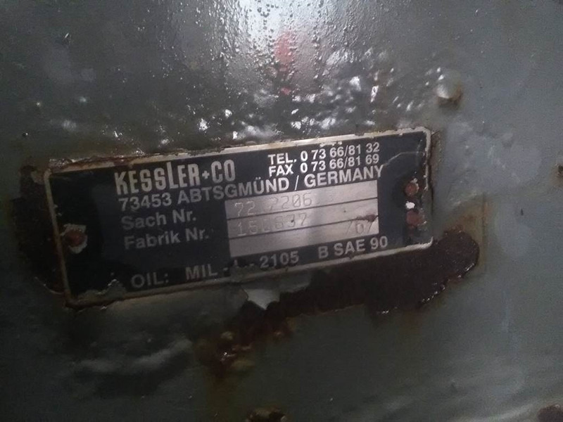 Kessler+CO 72.2206 - Axle/Achse/As - المحور و قطع الغيار - آلات البناء: صورة 5 Kessler+CO 72.2206 - Axle/Achse/As - المحور و قطع الغيار - آلات البناء: صورة 5