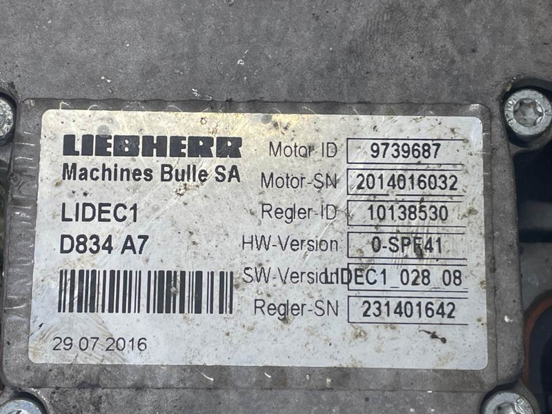 Liebherr A924C-11170628-ECU/Control box/Steuermodul - النظام الكهربائي - آلات البناء: صورة 4 Liebherr A924C-11170628-ECU/Control box/Steuermodul - النظام الكهربائي - آلات البناء: صورة 4