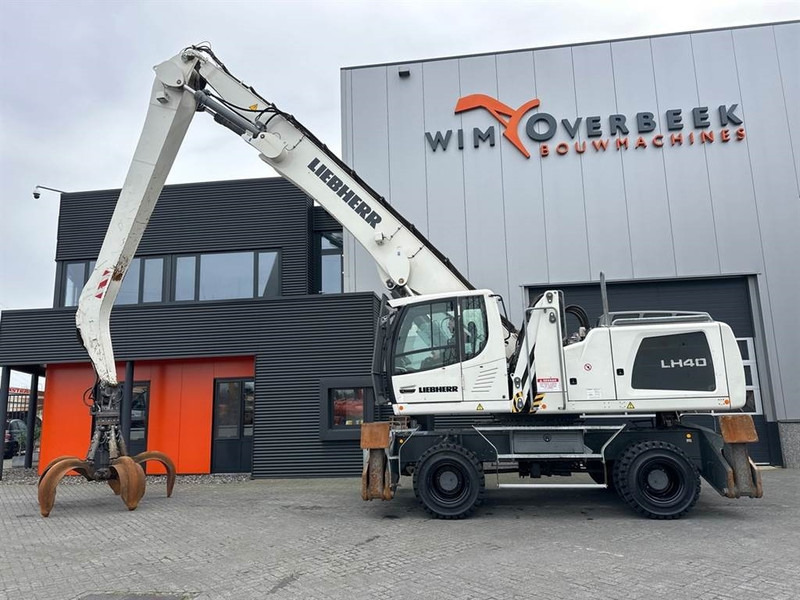 Liebherr LH 40 M Litronic Material Handler - معالج النفايات: صورة 2 Liebherr LH 40 M Litronic Material Handler - معالج النفايات: صورة 2