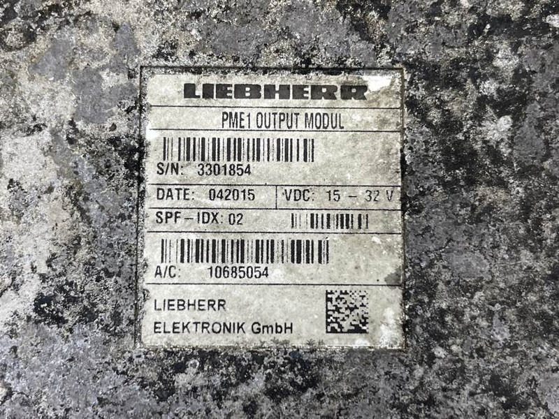 Liebherr LH24M-10685054-PME1-BMK A61-ECU/Control box - النظام الكهربائي - آلات البناء: صورة 4 Liebherr LH24M-10685054-PME1-BMK A61-ECU/Control box - النظام الكهربائي - آلات البناء: صورة 4