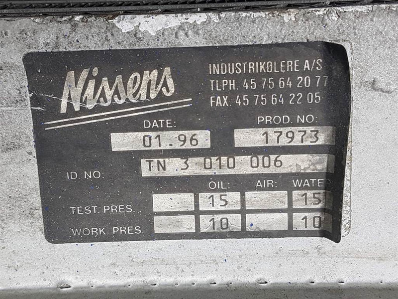 Nissens TN3010006-Cooler/Kühler/Koeler - محرك - آلات البناء: صورة 4 Nissens TN3010006-Cooler/Kühler/Koeler - محرك - آلات البناء: صورة 4