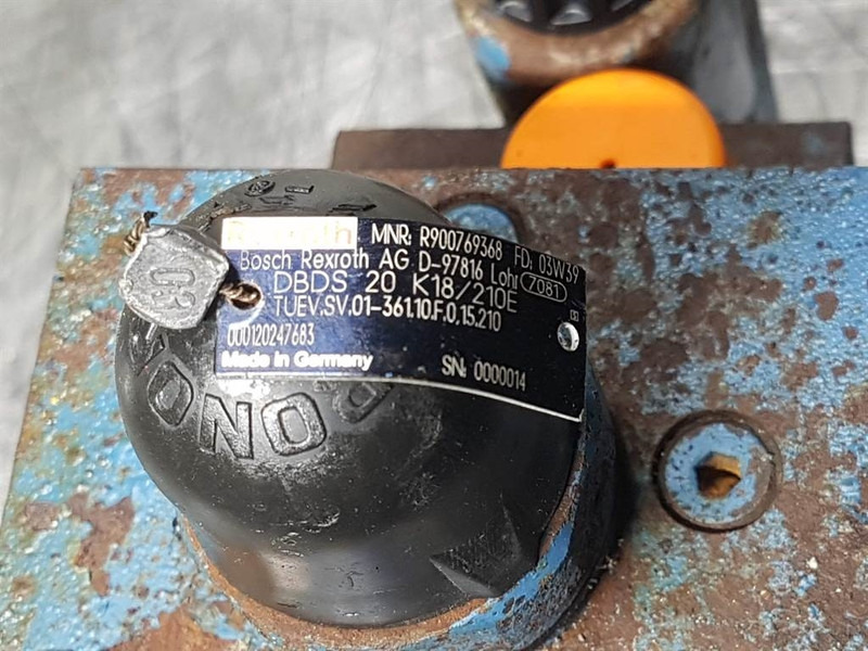 Rexroth DBDS 20 K18/210E - Fiat-Hitachi W 170 - Valve - نظام الهيدروليك: صورة 4 Rexroth DBDS 20 K18/210E - Fiat-Hitachi W 170 - Valve - نظام الهيدروليك: صورة 4