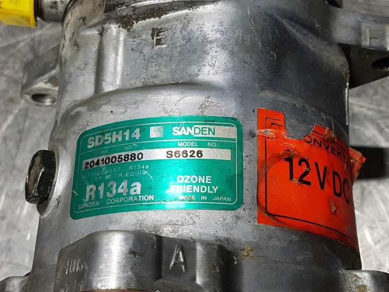 SANDEN SD5H14-S6626-Compressor/Kompressor/Aircopom - كمبروسر مكيف - آلات البناء: صورة 4 SANDEN SD5H14-S6626-Compressor/Kompressor/Aircopom - كمبروسر مكيف - آلات البناء: صورة 4
