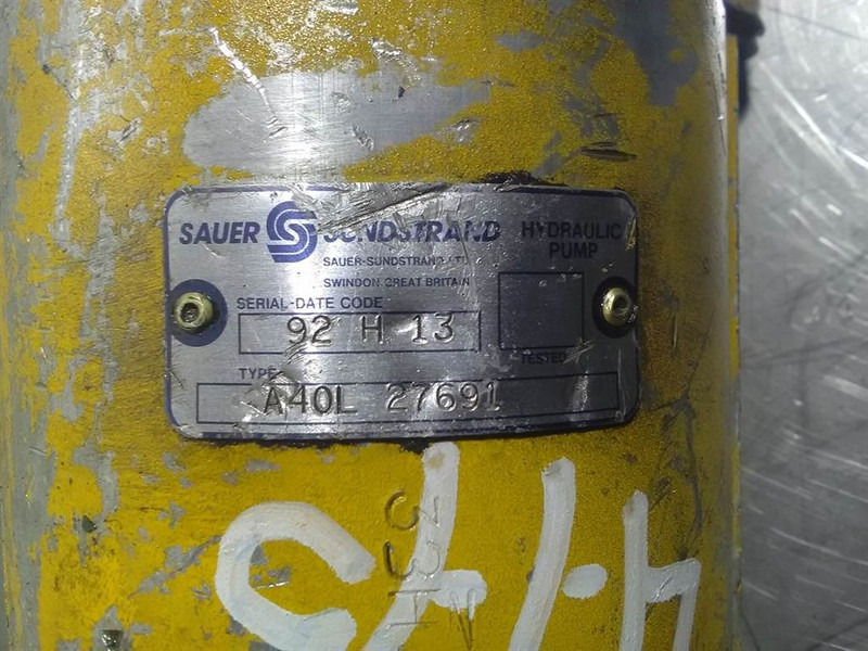 Sauer Sundstrand A40L27691 - Gearpump/Zahnradpumpe - نظام الهيدروليك: صورة 3 Sauer Sundstrand A40L27691 - Gearpump/Zahnradpumpe - نظام الهيدروليك: صورة 3