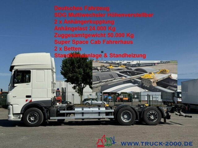 DAF 480 SSC BDF SDG Multiwechsler 2Betten Standklima - شاحنات الحاويات / جسم علوي قابل للتغيير شاحنة: صورة 1 DAF 480 SSC BDF SDG Multiwechsler 2Betten Standklima - شاحنات الحاويات / جسم علوي قابل للتغيير شاحنة: صورة 1