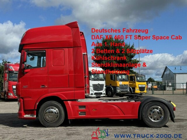 DAF XF 480 FT Super Space Cab 2 Betten + Kühlschrank - وحدة جر: صورة 1 DAF XF 480 FT Super Space Cab 2 Betten + Kühlschrank - وحدة جر: صورة 1